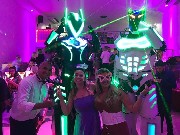 robozão de led para festas e eventos