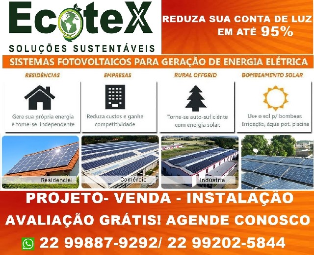 Foto 1 - Ecotex Solues Sustentveis - Energia Solar